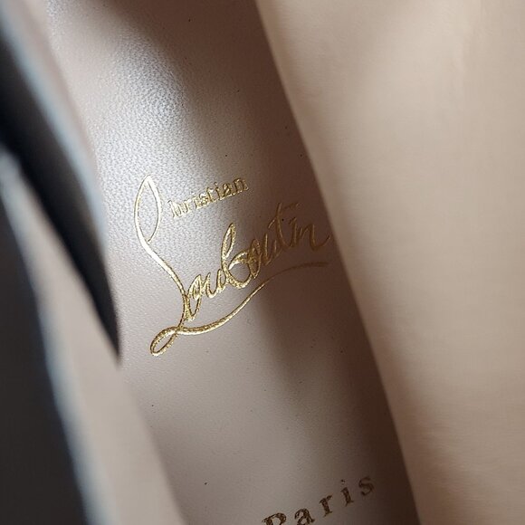 Christian Louboutin Black Pumppie Heel Ankle Boot - Picture 5 of 12